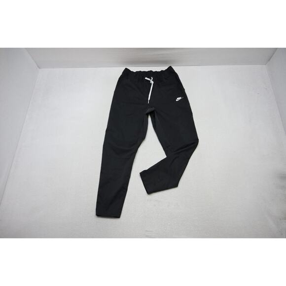 Nike Drawstring Everyday Joggers Sweat Pants Taper Black Mens Size Medium - Picture 1 of 9